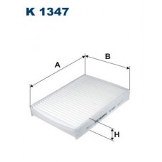 K 1347 FILTRON Фільтр повітря у внутрішньому просторі