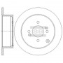 SD1080 Hi-Q Гальмівний диск