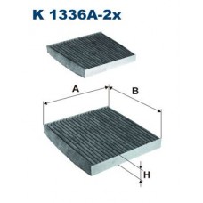 K 1336A-2x FILTRON Фільтр повітря у внутрішньому просторі