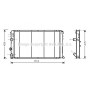 RT2263 AVA QUALITY COOLING Радіатор охолодження двигуна