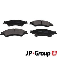 1563607610 JP GROUP Комплект гальмівних колодок дисковий гальм