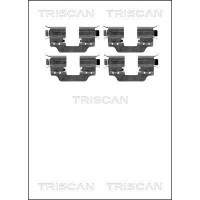 8105 231597 TRISCAN Комплектуючі колодки дискового гальма
