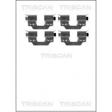 8105 231597 TRISCAN Комплектуючі колодки дискового гальма