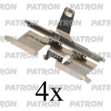 PSRK1081 PATRON Комплектуючі колодки дискового гальма