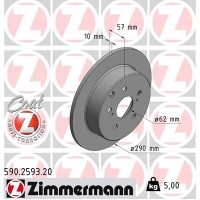 590.2593.20 ZIMMERMANN Гальмівний диск