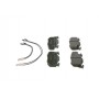 0 986 461 763 BOSCH Комплект гальмівних колодок дисковий гальм