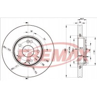 BD-2234 FREMAX Гальмівний диск