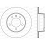 BDA2001.10 OPEN PARTS Гальмівний диск