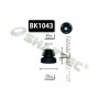 BK1043 SHAFTEC Комплект пыльника, Привідний вал
