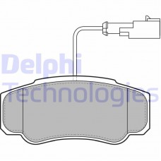 LP2054 DELPHI Комплект гальмівних колодок дисковий гальм