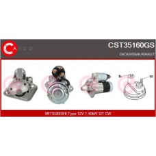 CST35160GS CASCO Стартер