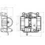 34281 NRF Вентилятор салону
