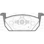 BPA1710.00 OPEN PARTS Комплект гальмівних колодок дисковий гальм
