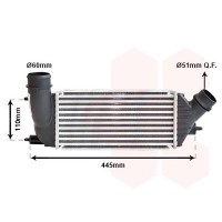 09004270 VAN WEZEL Интеркулер