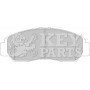 KBP1741 KEY PARTS КомплеК т гальмівних колодок, дискове гальмо