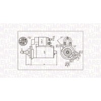 063720713010 MAGNETI MARELLI Стартер