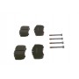 0 986 424 750 BOSCH Комплект гальмівних колодок дисковий гальм