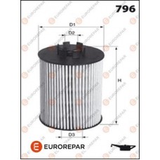 E149120 EUROREPAR Масляний фільтр