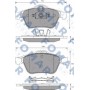 FO 686481 FOMAR Friction Комплект гальмівних колодок дисковий гальм