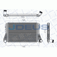 M-830073A JDEUS Интеркулер