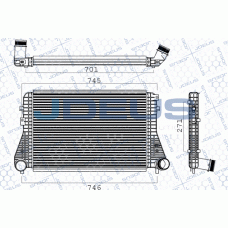 M-830073A JDEUS Интеркулер
