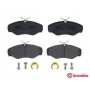 P 56 061 BREMBO Комплект гальмівних колодок дисковий гальм