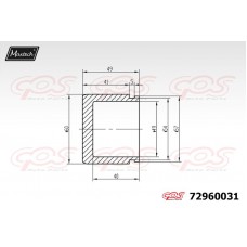 72960031 MAXTECH Поршень корпус скоби гальма