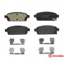 P 59 087 BREMBO Комплект гальмівних колодок дисковий гальм