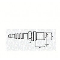 062000775304 MAGNETI MARELLI Свічка запалювання