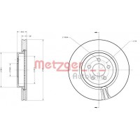 6110127 METZGER Гальмівний диск