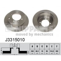J3315010 NIPPARTS Гальмівний диск