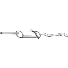 282-061 BOSAL Глушник вихлопних газів кінцевий