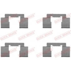 109-1732 QUICK BRAKE Комплектуючі колодки дискового гальма