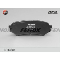 BP43381 FENOX Комплект гальмівних колодок дисковий гальм