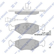 SP4236 Hi-Q КомплеК т гальмівних колодок, дискове гальмо