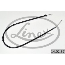 14.02.57 LINEX Тросик, cтояночный тормоз