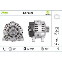 437409 VALEO Генератор