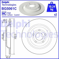 BG5061C DELPHI Гальмівний диск