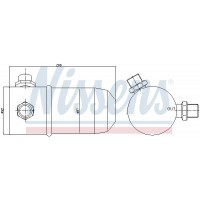 95392 NISSENS Осушувач кондиціонера