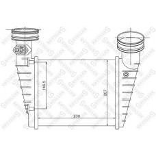 10-40157-SX STELLOX Интеркулер