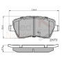 ADB0984 COMLINE Комплект гальмівних колодок дисковий гальм