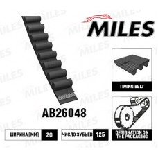 AB26048 MILES Зубчастий ремінь