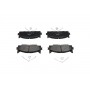 KBP-9087 KAVO PARTS КомплеК т гальмівних колодок, дискове гальмо