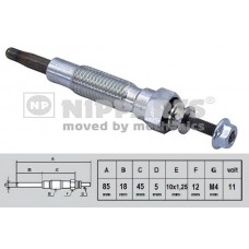 N5715021 NIPPARTS Свічка розжарювання