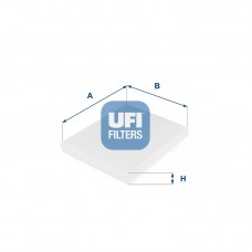 53.043.00 UFI Фільтр повітря у внутрішньому просторі