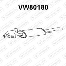 VW80180 VENEPORTE Глушник вихлопних газів кінцевий