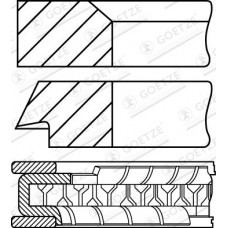 08-780300-10 GOETZE ENGINE Комплект поршневих кілець