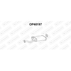 OP40197 VENEPORTE Середній глушник вихлопних газів