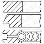 08-436500-00 GOETZE ENGINE Комплект поршневих кілець
