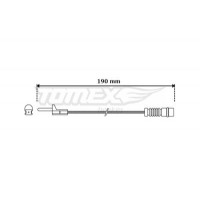 TX 30-09 TOMEX Brakes Сигналізатор зносу гальмівних колодок